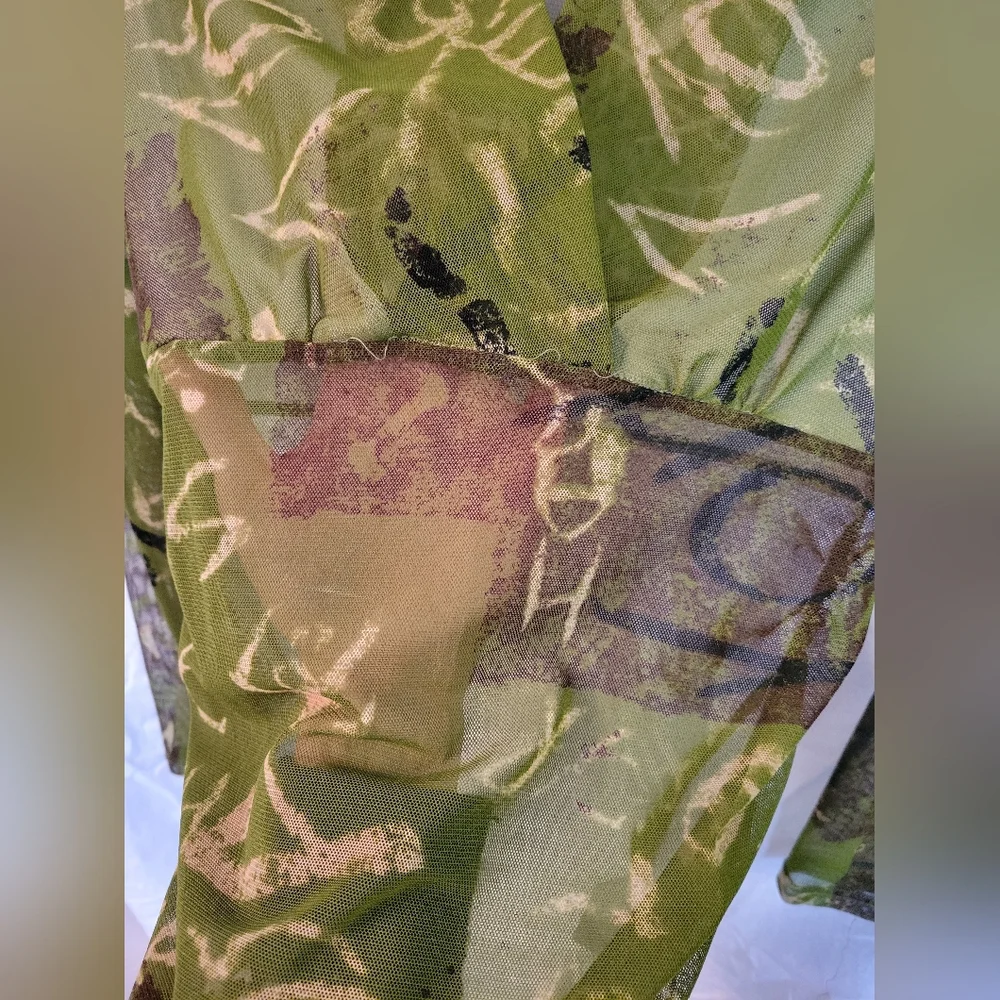 Current Sheer Patterned Top - Picture 3 of 3